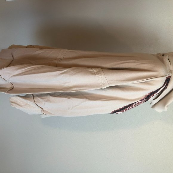 Soft Knit Sweatshirt with Embroidery - Picture 3 of 4